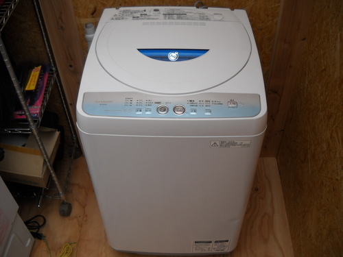 シャープ　全自動洗濯機　ES-GE55L　２０１２年製