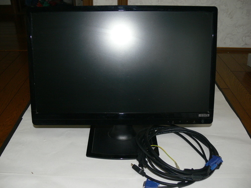 I-O DATA 21.5型 フルHD対応ワイド液晶ディスプレイ LCD-MF225XBR 美品箱あり