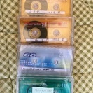 カセットテープ4本