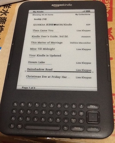 電子ブックリーダー Kindle Keyboard 3G