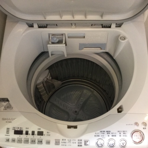 値下げ！シャープ 洗濯乾燥機ESーTX800