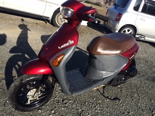 スズキ　レッツ４G　インジェクション/CA41A 低燃費４サイクル 実働車