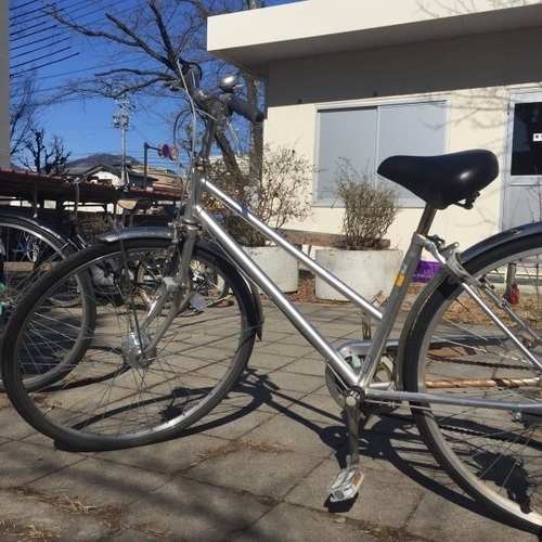 中古自転車 6段変速ママチャリ27インチ カゴなし ジン 長野の自転車の中古あげます 譲ります ジモティーで不用品の処分