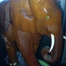 木彫りの象の置物 | viva.ba
