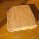 昭和レトロ 囲碁 3寸8分足付 碁盤 