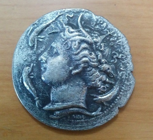 コイン　古代ローマ銀貨