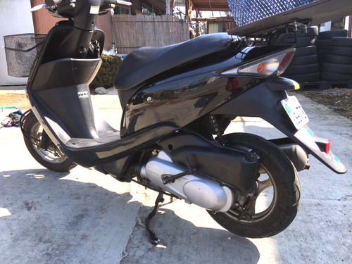 ホンダ/Dio AF62　ブラック色　外装総交換！