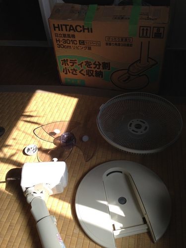 日立扇風機　H-301C 美品　箱付き　を売りたいです。