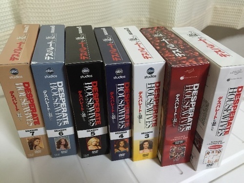 デスパレードな妻たちseason1~7セットで15,000円