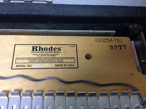Rhodes Stage Piano MK-1 73Key / 1977年製
