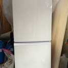 交渉中【美品】2015年製シャープ 2ドア冷蔵庫 SJ-D14A