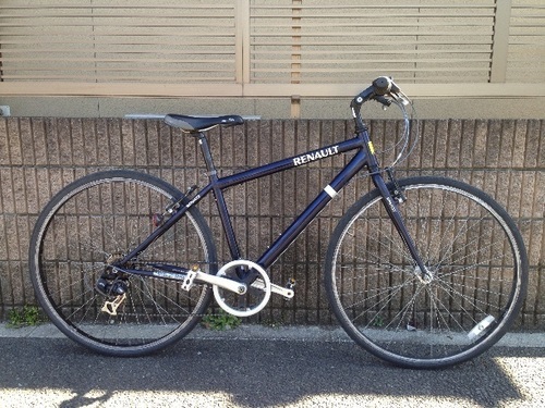 【販売済】【278】【整備済】ルノー製クロスバイク　700×32C　シマノ製外装6段ギヤ【11500円】