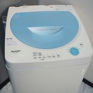 シャープ　4.5kg  洗濯機　ES-FL45　2004年製　動...