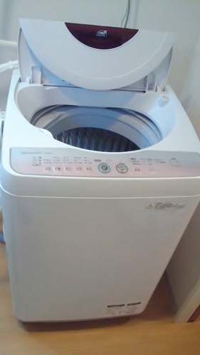 至急【美品】　シャープAgイオンコート洗濯機　ES-GE60L 2012年製