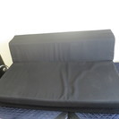 ダブルサイズのソファーベッド（黒）