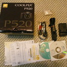 中古★元箱付★光学42倍★ Nikon P520 ★黒★超望遠カメラ