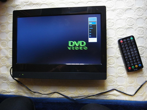 12.5型DVD内蔵デジタルハイビジョンLEDテレビ HTM-125DTV ジャンク品　美品