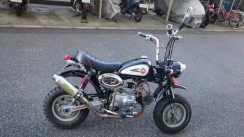 値下げしました‼急募★☆人気! モンキー 紫系 カスタム車両 ロンスイ 整備済み 売切 ☆★