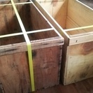 りんごの木箱2個セット/りんご箱/りんご木箱/リンゴ箱