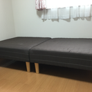 【〆】シングルサイズの組み立て式ベッド