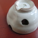 【お取り引き中】手作り粉引釉鉄絵　茶器　陶器
