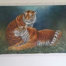 オリジナル絵画虎