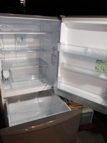 TOSHIBA GR-34ZU 339L 3ドア冷蔵庫 自動製氷 - 冷蔵庫 