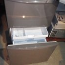 TOSHIBA GR-34ZU 339L 3ドア冷蔵庫 自動製氷