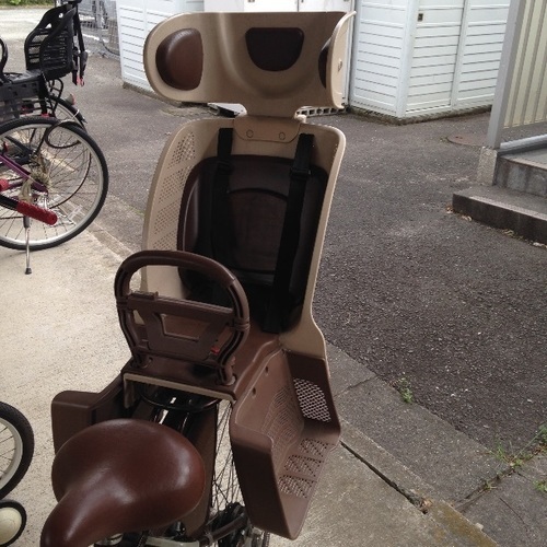 新生活に！子ども乗せ自転車 ブリジストン アンジェリーノ ブラウン  