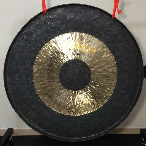 ☆中国武漢制造・銅鑼32インチ・スタンド・バチ・ソフトケース付き