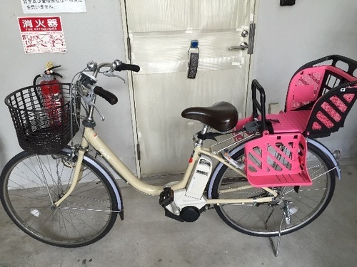 只今、交渉中です。YAMAHAの電動自転車