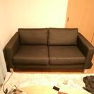 KARLSTAD IKEA ソファ 二人＋フットスツール