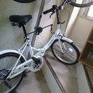 折り畳み自転車☆美品☆購入後2回使用☆