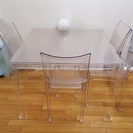 【取引完了済】レア！☆美品☆Kartellダイニングセット