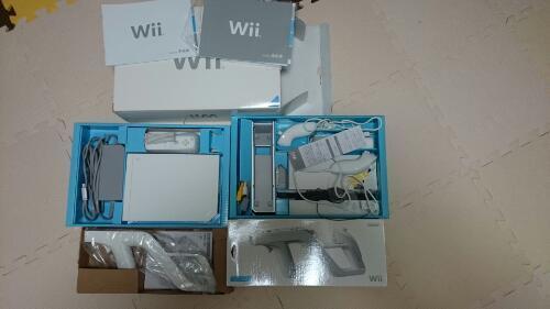wii本体、wii fit plus、wiiザッパーになります