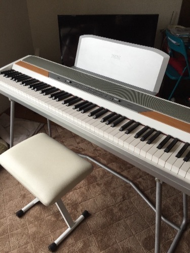 美品、KORG-SP-250電子ピアノ(09年製)