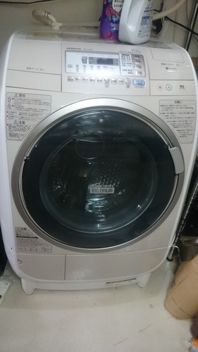 [交渉中] ドラム式洗濯機\u003c2012年製\u003e日立ビッグドラム 洗9kg/乾6kg ※3/19迄