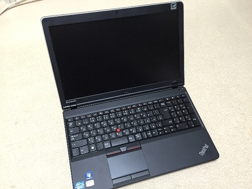 美品！ ただし OS 無しジャンクです！ ThinkPad Edge E520 Corei5-2410MHz mem:2GB HDD:500GB