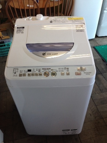 2011年式シャープ  ES-TG55L 5.5キロ乾燥3キロ 洗濯機