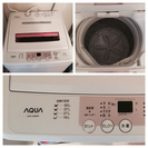 美品 AQUA 全自動洗濯機 AQW - KS60. 6kg