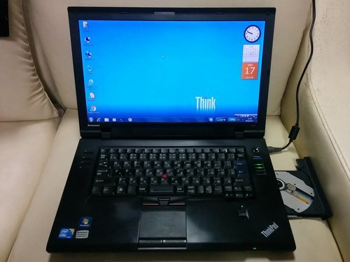(お取引中)Core-i5搭載 高性能ﾉｰﾄPC Win7/i5/ﾒﾓﾘ3GB/HDD250GB/DVD-RW/ Libre Office [Lenovo L512]