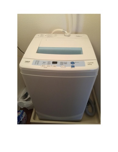 アクア洗濯機　53L/6kg　2014年製　美品　8000円(11月29日のみ引渡しが可能)