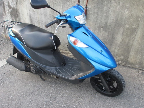 スズキ アドレスV125G メタリックブルー ￥120000円（税抜 