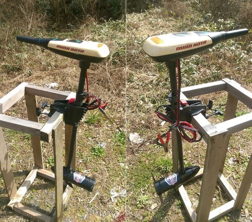 【完売】minnkota ミンコタ 電動船外機 ターボ35 27LBS 中古難あり品