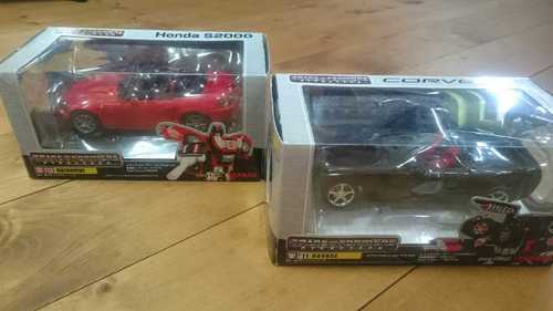 未開封 トランスフォーマー HONDA S2000 CORVETTE 1/24