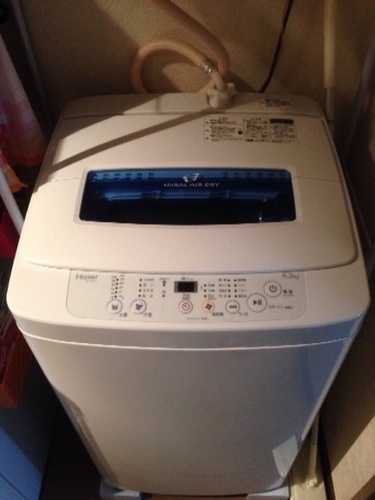 2014製HAIER 洗濯機&ラック