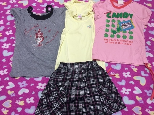取引完了 140センチ 春夏女の子服 19点セット だいだい 川口のキッズ 取引完了 140センチ 春夏女の子服 19点セット だいだい 川口のキッズ