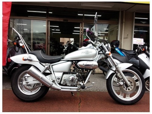 ご成約ありがとうございました。NO.734 マグナ50 (MAGNA) 4サイクル シーシーバー付き ☆彡