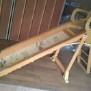 木製遊具(滑り台)