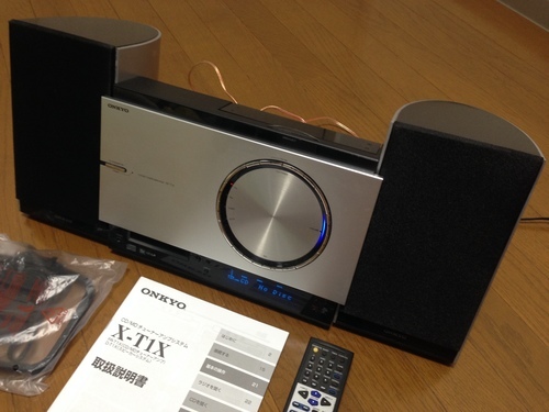 ONKYO X-T1X CD/MDチューナーアンプシステム コンポ オンキョー